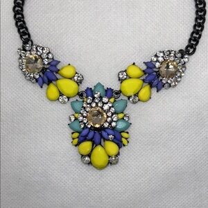 NWOT Colorful Statement Necklace By Designer CARA